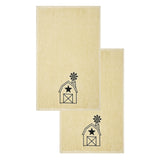 Black Barn Windmill Towels & Washcloths-Lange General Store