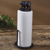 Black Bear Paper Towel Holder-Lange General Store