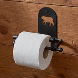 Black Bear Toilet Tissue Holder-Lange General Store