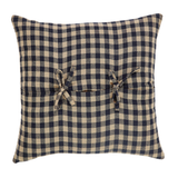 Black Check 16" Pillow-Lange General Store