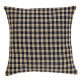 Black Check 16" Pillow-Lange General Store