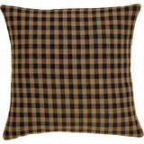 Black Check 16" Pillow-Lange General Store