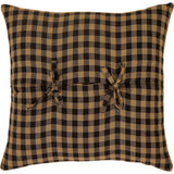 Black Check 16" Pillow-Lange General Store