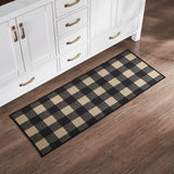 Black Check Indoor/Outdoor Collection Rugs-Lange General Store