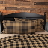 Black Check Pillow Cases-Lange General Store