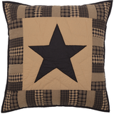 Black Check Star Sham-Lange General Store