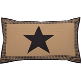 Black Check Star Sham-Lange General Store