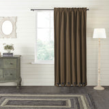 Black Star Blackout Panel Curtain-Lange General Store