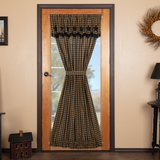 Black Star Door Panel Curtain-Lange General Store