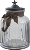 Black Star Glass Jar - Lange General Store