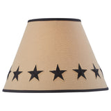 Black Star Lamp Shade