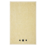 Black Stars Creme Towels & Washcloths-Lange General Store