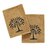 Black Willow Tree Towels & Washcloths-Lange General Store