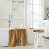 Black Willow Tree Towels & Washcloths-Lange General Store