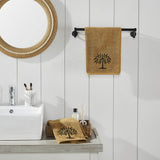 Black Willow Tree Towels & Washcloths-Lange General Store