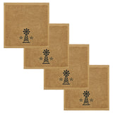 Black Windmill & Stars Towels & Washcloths-Lange General Store