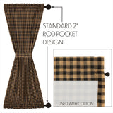 Blackstone Farm Door Panel Curtain-Lange General Store