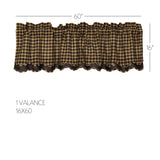 Blackstone Farm Layered Valance