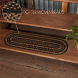 Blackstone Farm Oval Stair Tread Latex Rug