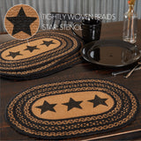 Blackstone Farm Star Braided Placemats - Set of 6