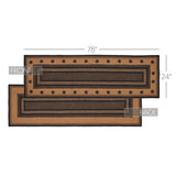 Blackstone Farm Star Collection Braided Jute Rugs - Rectangle