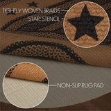 Blackstone Farm Star Collection Jute Rugs - Oval-Lange General Store