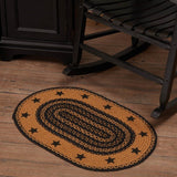 Blackstone Farm Star Collection Jute Rugs - Oval - Lange General Store