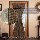Blackstone Farm Star Door Panel Curtain