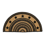 Blackstone Farm Star Half Circle Rug-Lange General Store