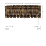 Blackstone Farm Star Valance-Lange General Store