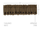 Blackstone Farm Star Valance-Lange General Store