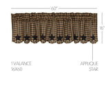 Blackstone Farm Star Valance-Lange General Store
