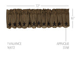 Blackstone Farm Star Valance-Lange General Store