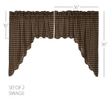 Blackstone Farm Swag Curtains-Lange General Store