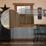 Blackstone Farm Tier Curtains 24"