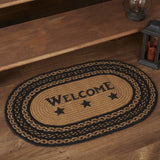 Blackstone Farm Welcome Oval Rug-Lange General Store