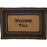 Blackstone Farm Welcome Y'all Rectangle Rug-Lange General Store