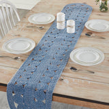 Blended Blue Indoor/Outdoor Table Runners - Lange General Store