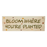 Bloom Where You're Planted Wall Sign-Lange General Store