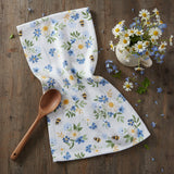 Blue Bee Daisy Terry Towel-Lange General Store