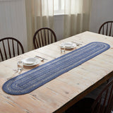 Blue Falls Braided Table Runner - Lange General Store