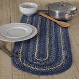 Blue Falls Braided Table Runner - Lange General Store