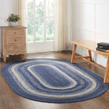 Blue Falls Collection Braided Rugs - Oval - Lange General Store