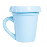 Blue Flower Pot Mug - Best Friend-Lange General Store