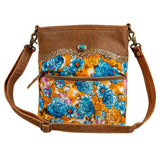 Blue Ridge Blooms Crossbody Shoulder Bag-Lange General Store