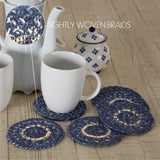 Bluefalls Braided Coasters