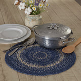 Blue Falls Braided Trivet 15"-Lange General Store