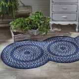 Bluestone Collection Braided Rugs-Lange General Store