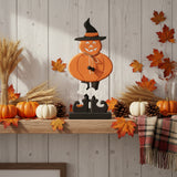 Boo Wooden Jack-O-Lantern
