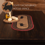 Boone Trace Moose Braided Table Runners-Lange General Store